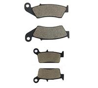 SOMMET Pastillas de Freno Delanteras + Traseras para Honda CR 125 R/CR 250 R/CR 500 R 1995-2001