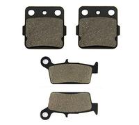 SOMMET Pastillas de Freno Delanteras + Traseras para Honda CR 80 R (92-02) CR 85 R (03-07)