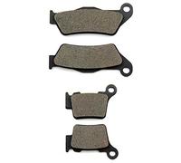 SOMMET Pastillas de Freno Delanteras + Traseras para KTM EXC 450 Racing 2006-2007