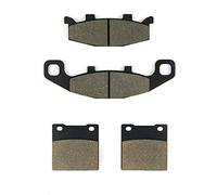 SOMMET Pastillas de Freno Delanteras + Traseras para Suzuki GSF 400 (M/N/P) Bandit (1991-1995)