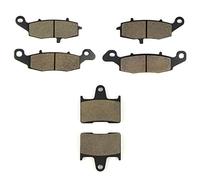 SOMMET Pastillas de Freno Delanteras + Traseras para Suzuki GSF 650 Bandit/GSF 650 SFaired Bandit (2005-2006) LT229-231-254