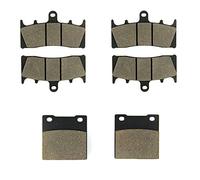 SOMMET Pastillas de Freno Delanteras + Traseras para suzuki GSX 1300 R Hayabusa 1999-2007 TL1000 1998-2002/ZRX 1200 S (01-04) ZX7R (96-03) ZRX 1100 (97-00) LT188-188-63