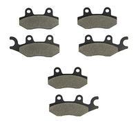 SOMMET Pastillas de Freno Delanteras + Traseras para XTZ 750 Super Tenere (1989-1995)