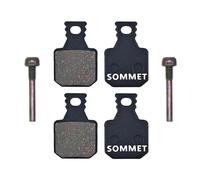 SOMMET Pastillas Freno Disco Semi-metálico para Magura MT5 MT5E MT7 MT Trail Typ 8.1 SH901 M5 M7