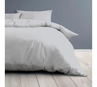 SOMNI HOME Funda Relleno Nordico para Cama 180 cm - Incluye 2 Fundas Almohada. Funda Relleno Nórdico Microfibra Lisa Resistente Suave Transpirable Ropa de Cama 180 Color Gris