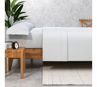 SOMNI HOME Juego Sábanas 105 cm - 3 Piezas Sabanas Transpirables Resistente Lisas Microfibra Elegante Fácil Cuidado Ropa de Cama Suave Todo el Año Cama 105 Color Gris