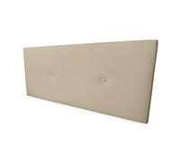 Somnia Descanso - Cabecero Polipiel Premium Acolchado Miami Medidas 100 x 60 cm (Cama de 90) Beige