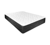 Somnia Descanso - Colchón Viscoelástico Bombay Reversible, Ergonómico, Confort y Dureza Óptimos, Grosor 25cm, Antiácaros, Antibacerias e Hipoalergénico, 120x200