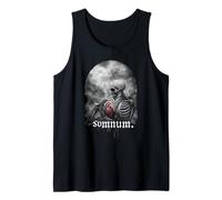 Somnum Esqueleto Sosteniendo Corazón Gótico Muerte Arte Camiseta sin Mangas
