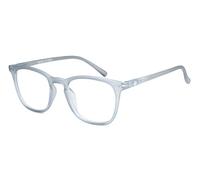 SOMOC®Vasos Antiluz azul,Gafas Neutras para unisex Efecto Mate,Lentes sin Amarillento,Forma Cuadrangular,Montura Ligera Protección de la Pantalla del PC/TV/Phone (BLU NEBBIA)