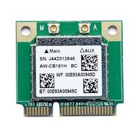 Somoke Realtek RTL8821 AW-CB161H - Tarjeta WiFi WLAN Bluetooth 4.0 Combo inalámbrico medio mini adaptador PCI-E 433Mbps 802.11Ac