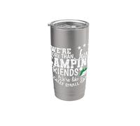 Somos algo más que Camping Friends Vaso térmico de acero inoxidable de doble pared