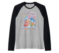 Somos Diferentes Pero en Esta Escuela nadamos Juntos Océano Camiseta Manga Raglan