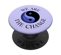 Somos EL Cambio con EL SÍMBOLO Yin Yang PopSockets PopGrip Adhesivo