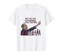 Somos el Cambio Inspirador Presidente Obama Camiseta