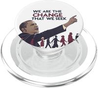 Somos el Cambio Inspirador Presidente Obama PopSockets PopGrip para MagSafe
