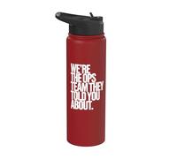 Somos el equipo de operaciones | Funny Office Stainless Steel Insulated Water Bottle