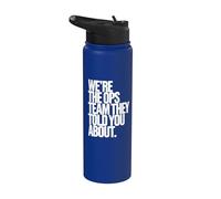 Somos el equipo de operaciones | Funny Office Stainless Steel Insulated Water Bottle