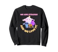Somos extraños y Nos Encanta (Divertido gráfico de Monstruos) Sudadera