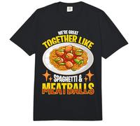 Somos geniales Juntos Italian Foodies Italian Cook Albóndigas Comfort Colors Adult Heavyweight T-Shirt