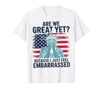 Somos geniales Pero Porque me Siento avergonzado Funny America Camiseta gráfica económica, Hombre, Blanco, XL