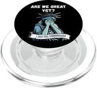 Somos geniales Pero Porque Solo me Siento avergonzado Hombres & Mujeres PopSockets PopGrip para MagSafe