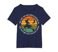 Somos Las nietas de Las Brujas Que no pudiste Quemar Camiseta, Mujer Tallas Grandes, Azul Marino, 4XL Grande