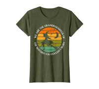 Somos Las nietas de Las Brujas Que no pudiste Quemar Camiseta, Mujer, Verde Oliva, M