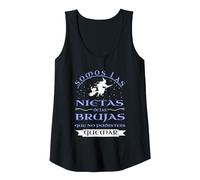 Somos Las nietas de Las Brujas Que no pudisteis Quemar Camiseta sin Mangas, Mujer, Negro, XL