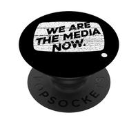 Somos los medios ahora la libertad de expresión PopSockets PopGrip Adhesivo