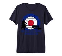 Somos los Mods Brighton '64 Scooter RAF Roundel Camiseta Premium