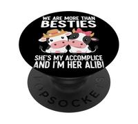 Somos más que mejores amigos cómplice coartada PopSockets PopGrip Adhesivo
