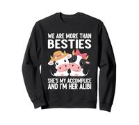Somos más que mejores amigos cómplice coartada Sudadera