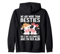 Somos más que mejores amigos cómplice coartada Sudadera con Capucha