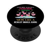 Somos más que un simple maestro amigos flamenco divertido PopSockets PopGrip Adhesivo