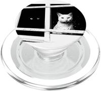 Somos Nosotros. Dos Gatos, una Ventana. Un par PopSockets PopGrip para MagSafe