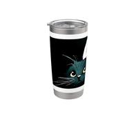 Somos nosotros. Una amistad de un gato y un perro. Vaso térmico de acero inoxidable de doble pared