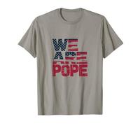 Somos Papa - Bandera Americana Patriótica León XIV Camiseta