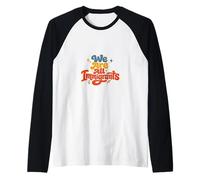 Somos Todos Inmigrantes Partidario de Refugiados Pro Inmigrante Camiseta Manga Raglan