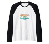 Somos Todos Inmigrantes Partidario de Refugiados Pro Inmigrante Camiseta Manga Raglan