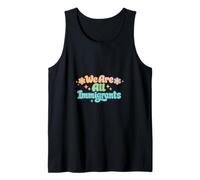 Somos Todos Inmigrantes Partidario de Refugiados Pro Inmigrante Camiseta sin Mangas