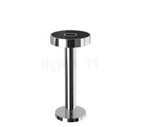 Sompex Boro, batería lámpara de sobremesa LED, cromo