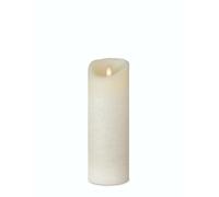 Sompex Shine LED Vela de Altar Multi LED Cera Real 10 cm Marfil 27 cm
