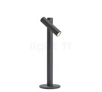 Sompex Tubo, batería lámpara de sobremesa LED, antracita