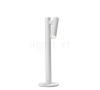 Sompex Tubo, batería lámpara de sobremesa LED, blanco