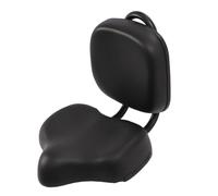 Somsiwey Asiento de Bicicleta con Respaldo, cómodo sillín de Bicicleta de Repuesto, cojín de Respaldo Suave, Acolchado, Universal, para Bicicleta de montaña, Triciclo, Bicicleta, Scooter eléctrico