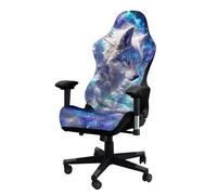 Somsiwey Funda para Silla Gaming con impresión 3D, Alta Elasticidad, Universal, para Silla de Carreras, Compatible con la mayoría de sillas Gaming/de Oficina, diseño Antideslizante(Style2)