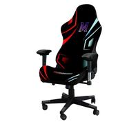 Somsiwey Juego de Fundas elásticas para Silla Gamer, Fundas para Silla de computadora Impresas en 3D con 2 Fundas para reposabrazos, Funda antiarañazos para Silla de Escritorio Gamer(M)