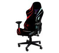 Somsiwey Juego de Fundas elásticas para Silla Gamer, Fundas para Silla de computadora Impresas en 3D con 2 Fundas para reposabrazos, Funda antiarañazos para Silla de Escritorio Gamer(Y)