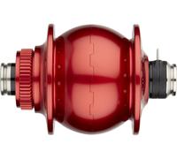 SON 28 12 Disco Center Lock dinamo de buje negro 24 agujeros